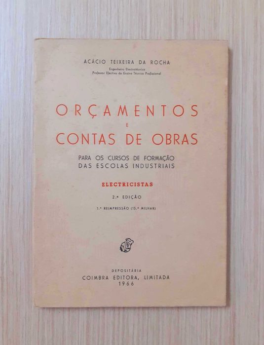 Orçamentos e Contas de Obras (Acácio Teixeira da Rocha)