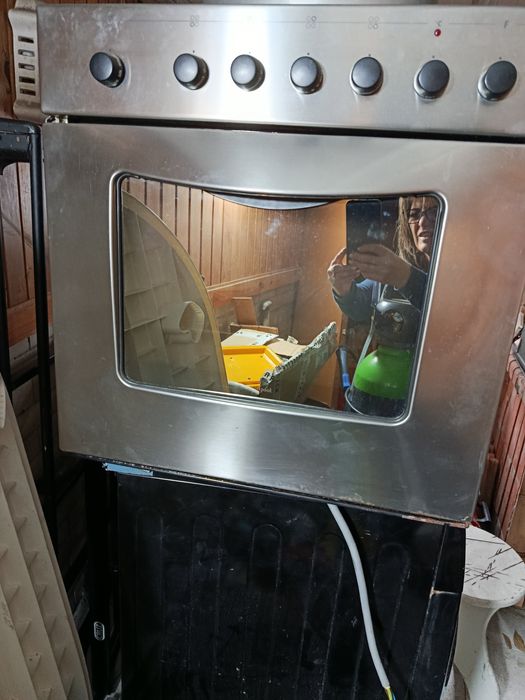 Placa mista e forno elétrico