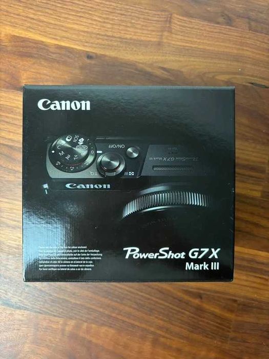 Canon Powershot G7X Mark III