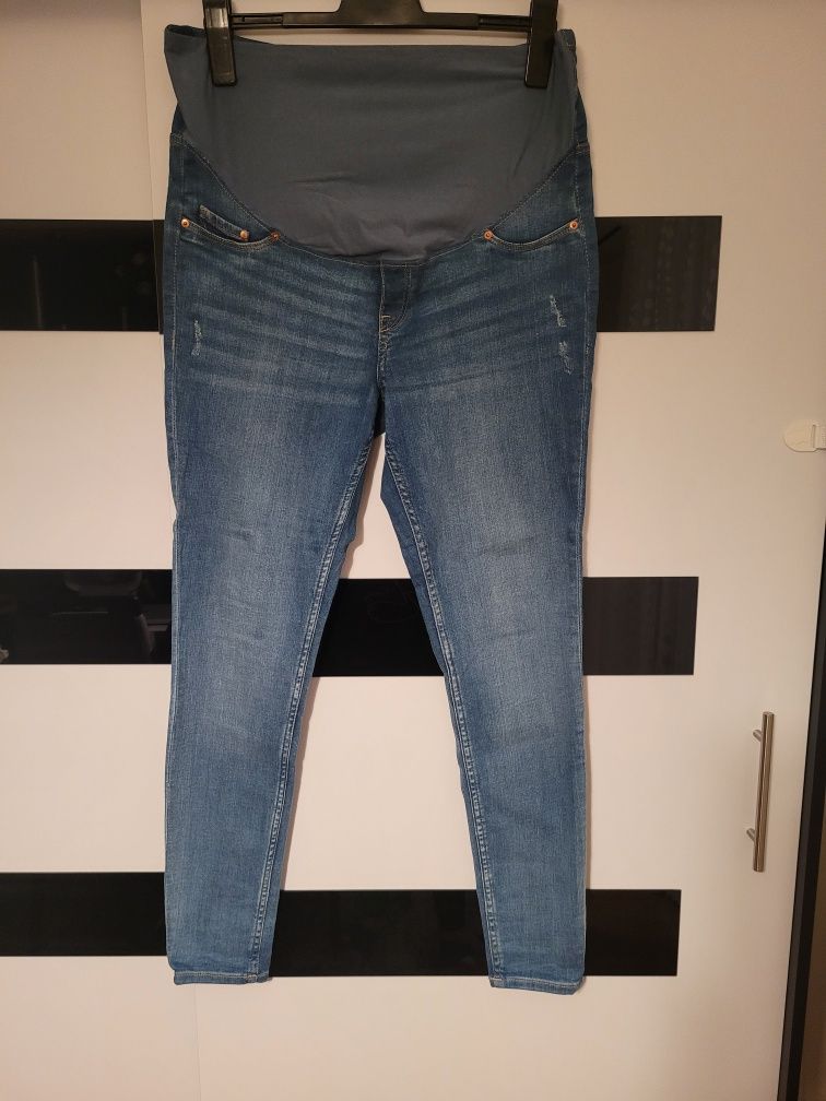 Jeans ciążowy firmy H&M rozm. L ( 44 -46 )