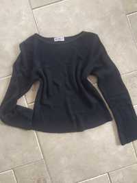 Jedwabny top BASIC longsleeve Mango M L