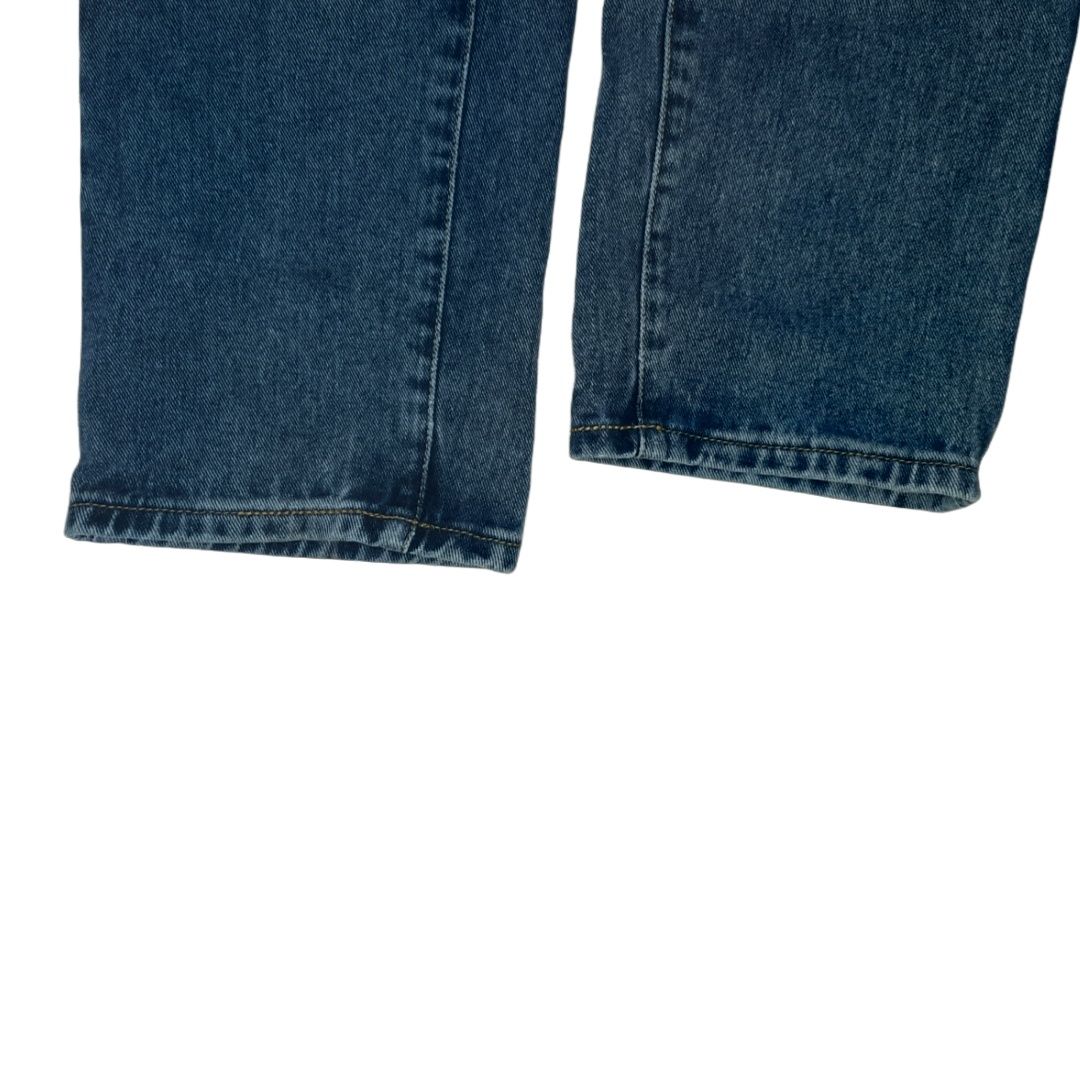 прямые мом джинсы на высокой посадке  mom jeans , wide leg PLT denim