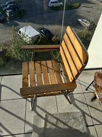 Krzesła na balkon ogródek