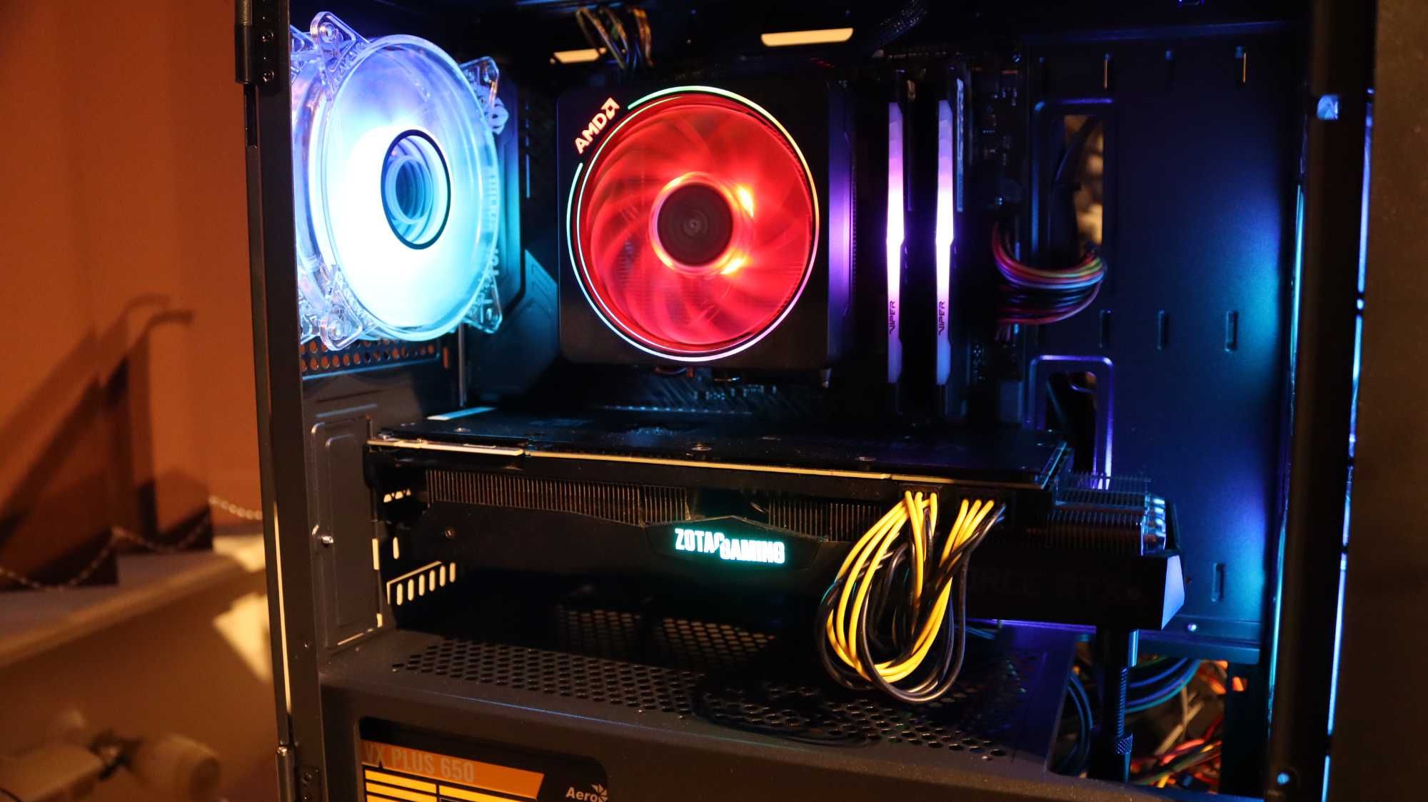 Komputer do gier -Zotac Rtx 2080 /ryzen5 5600/32GB ram/512ssd