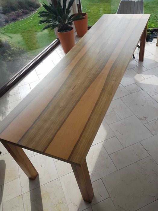 Stół drewniany 80 x 280 cm