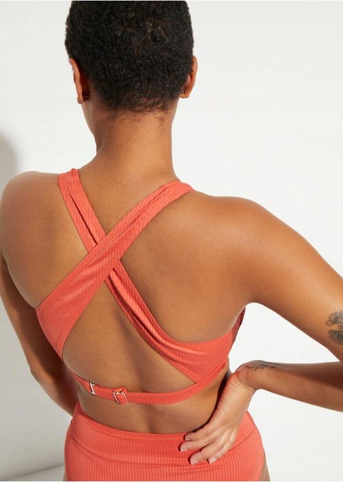 B.P.C bikini rude prążkowany materiał 42.