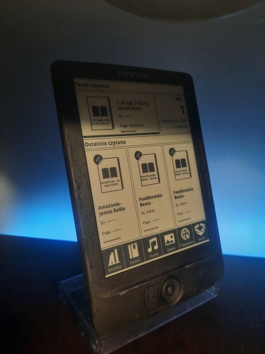 E-book manta  reader