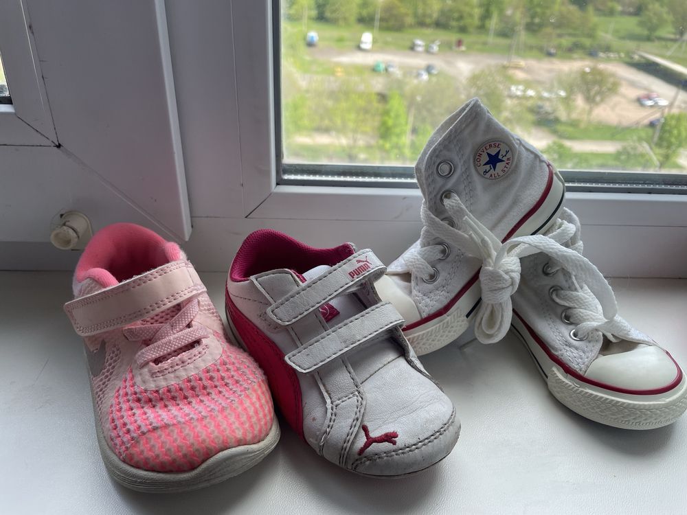 Кросівки дитячі Nike , Puma, Converse