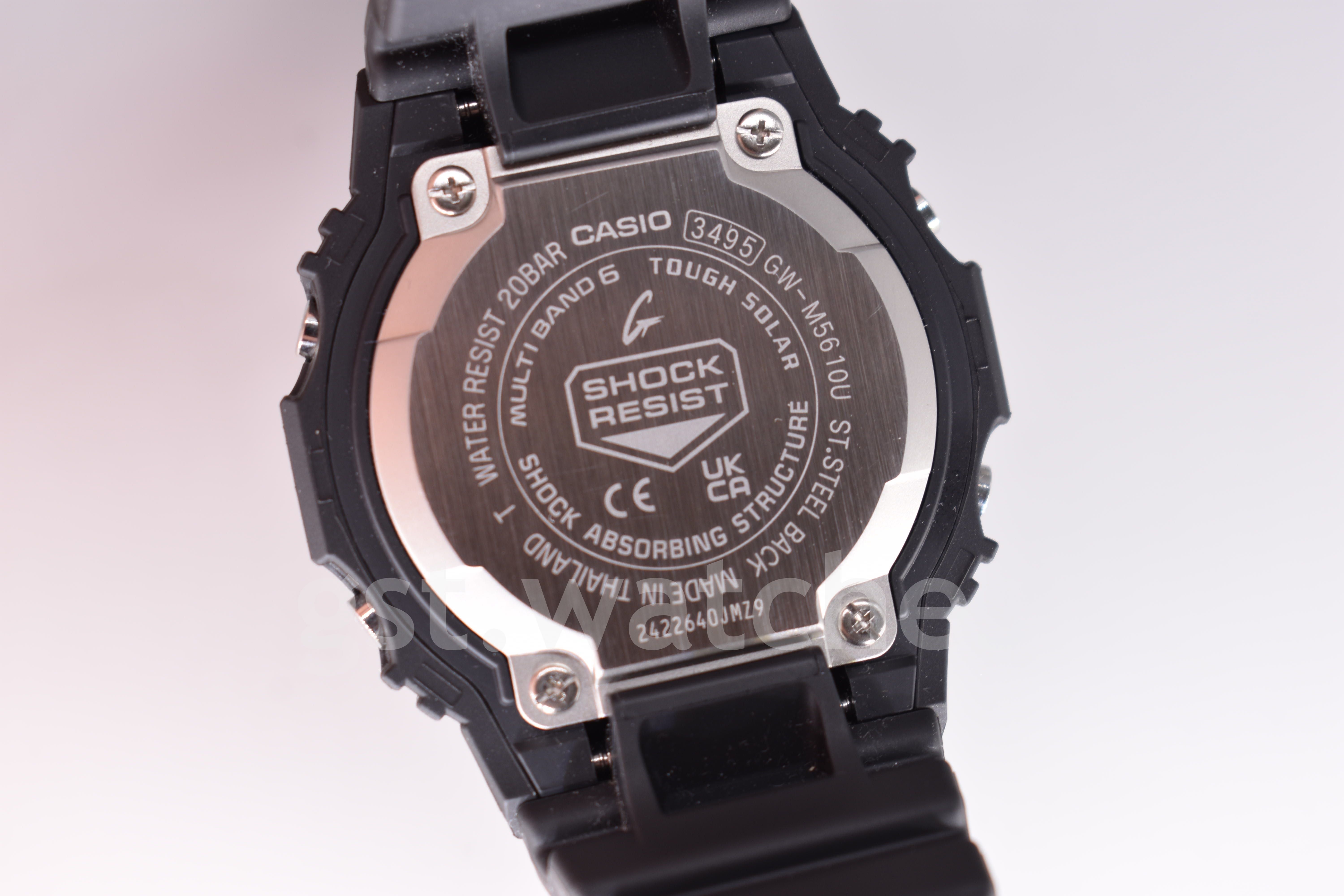 Casio G-Shock GW-M5610U-1B NEW ORIGINAL | Multiband 6 | Tough Solar