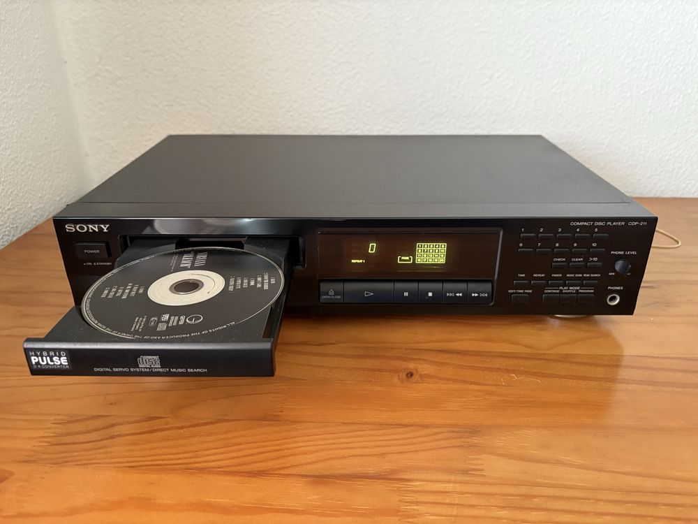 Leitor de CDs Sony CDP-211