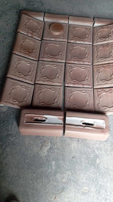 Kafle beżowe nowe piecowe