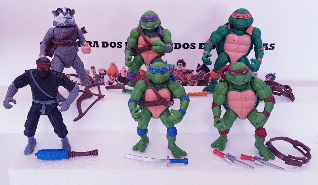 Conjunto 6 pcs Tartarugas Ninja (Portes Incluidos)
