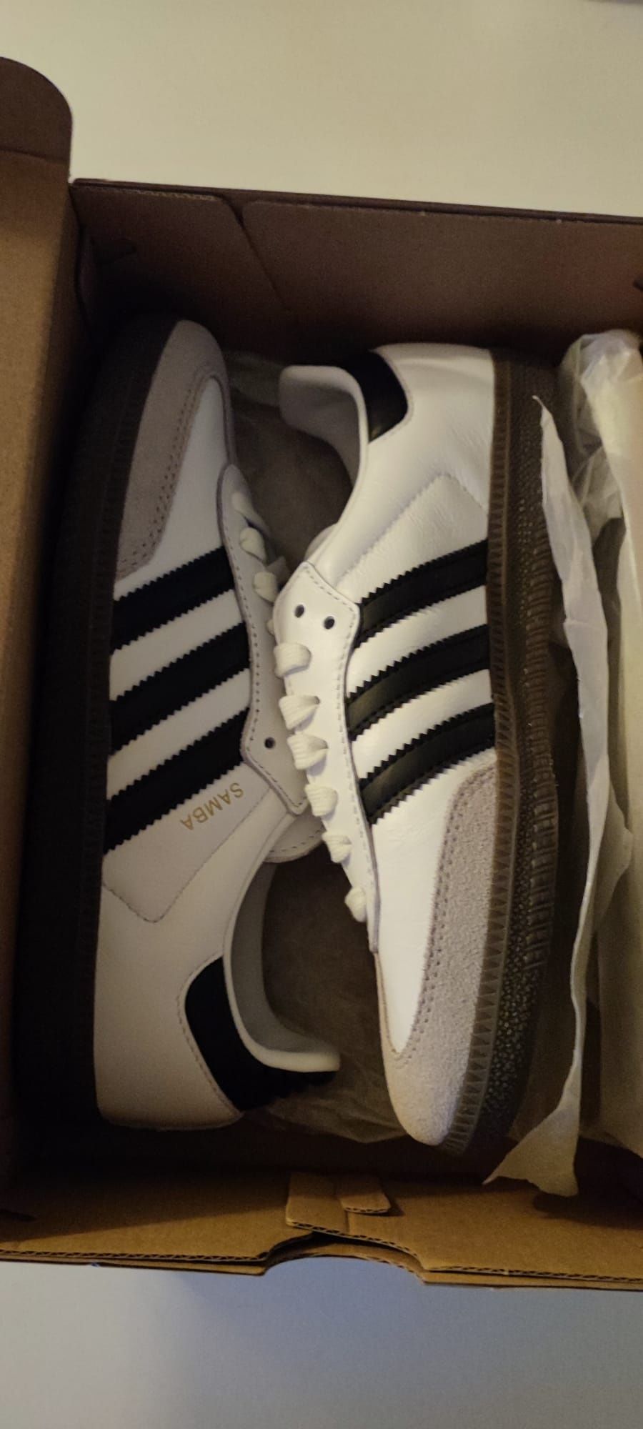 Adidas Samba OG "White Black Gum"