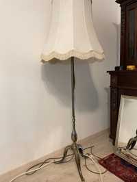 Lampa stojąca, podłogowa, piękna mosiądz ok. 160cm