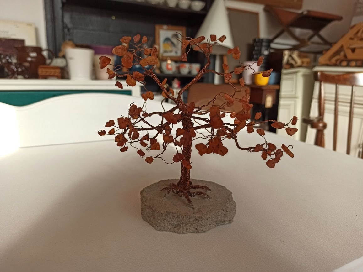 Drzewko szczęścia z bursztynami