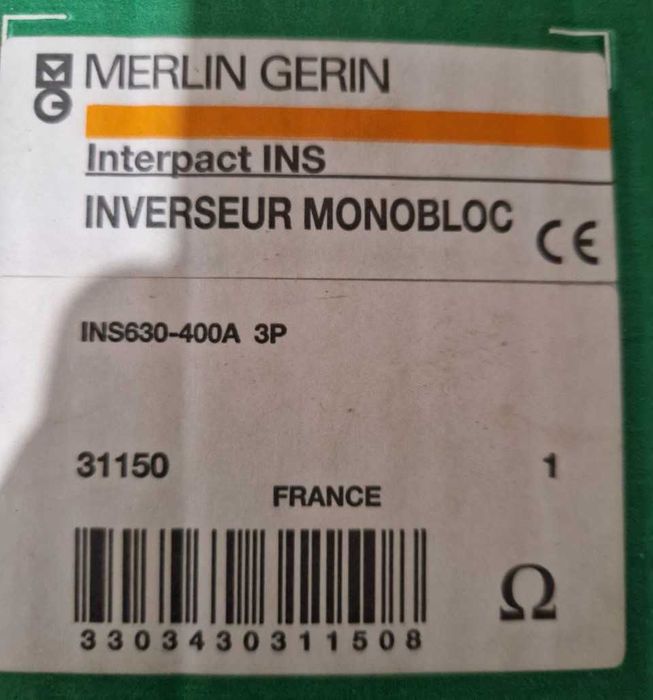 Рубильник SCHNEIDER MERLIN GERIN 160 250 400 630 переключател нагрузки