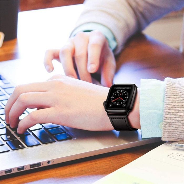 Pasek Skórzany Tech-Protect DO Samsung Galaxy Watch Ultra 47mm Brązowy