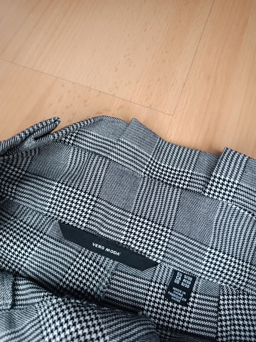 Eleganckie spodnie w kratę