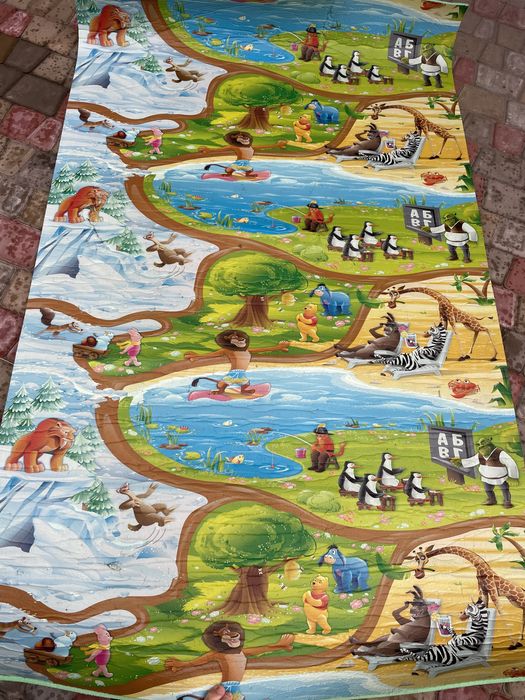 Детский коврик мягкий