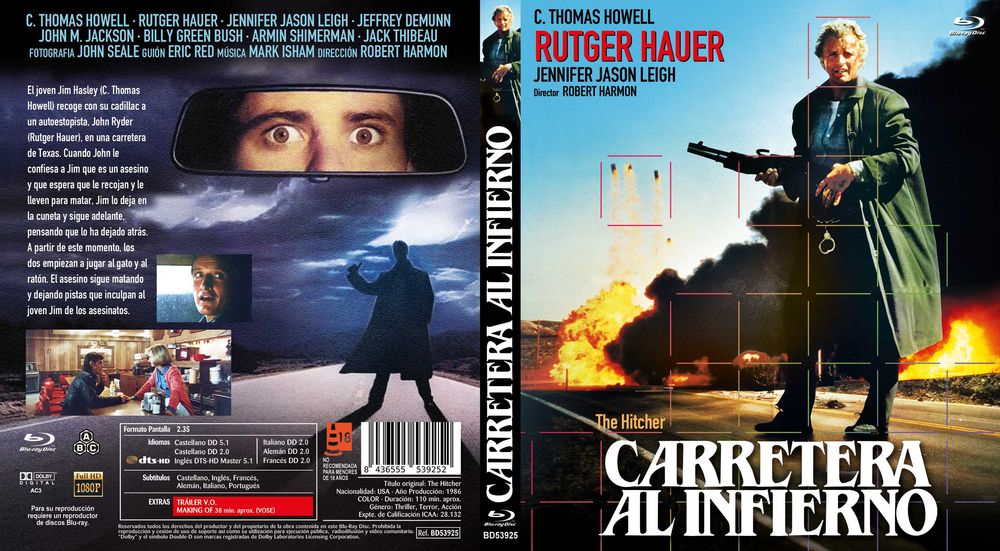 Carretera Al Infierno/Terror na Auto-Estrada (Blu-Ray)-Importado
