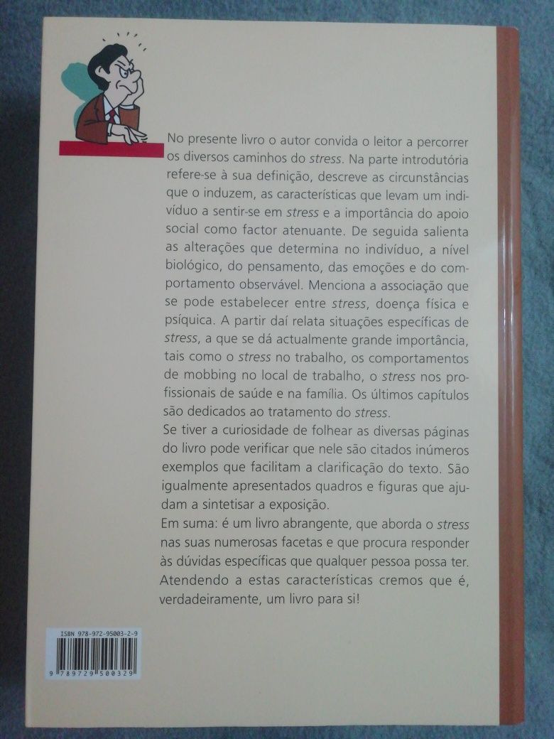 Livro "O stress na vida de todos os dias" (Adriano Vaz Serra)