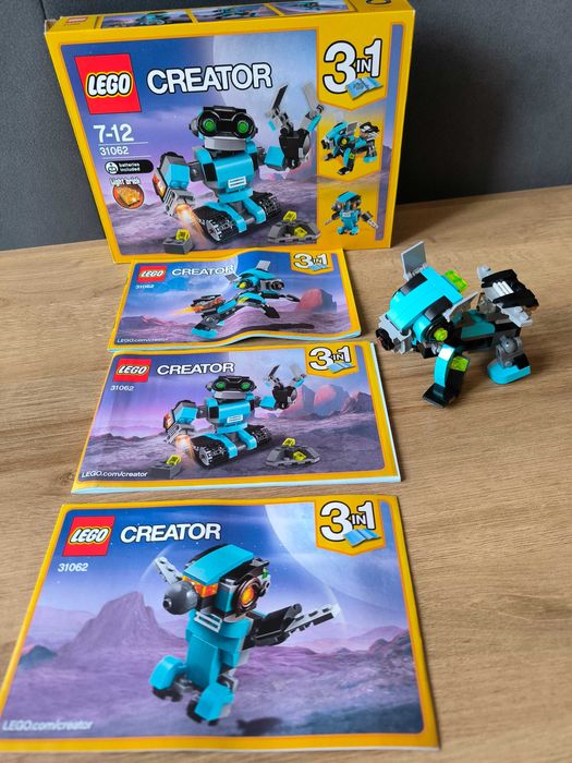 Lego Creator 3 in 1 nr 31062- Robot Odkrywca