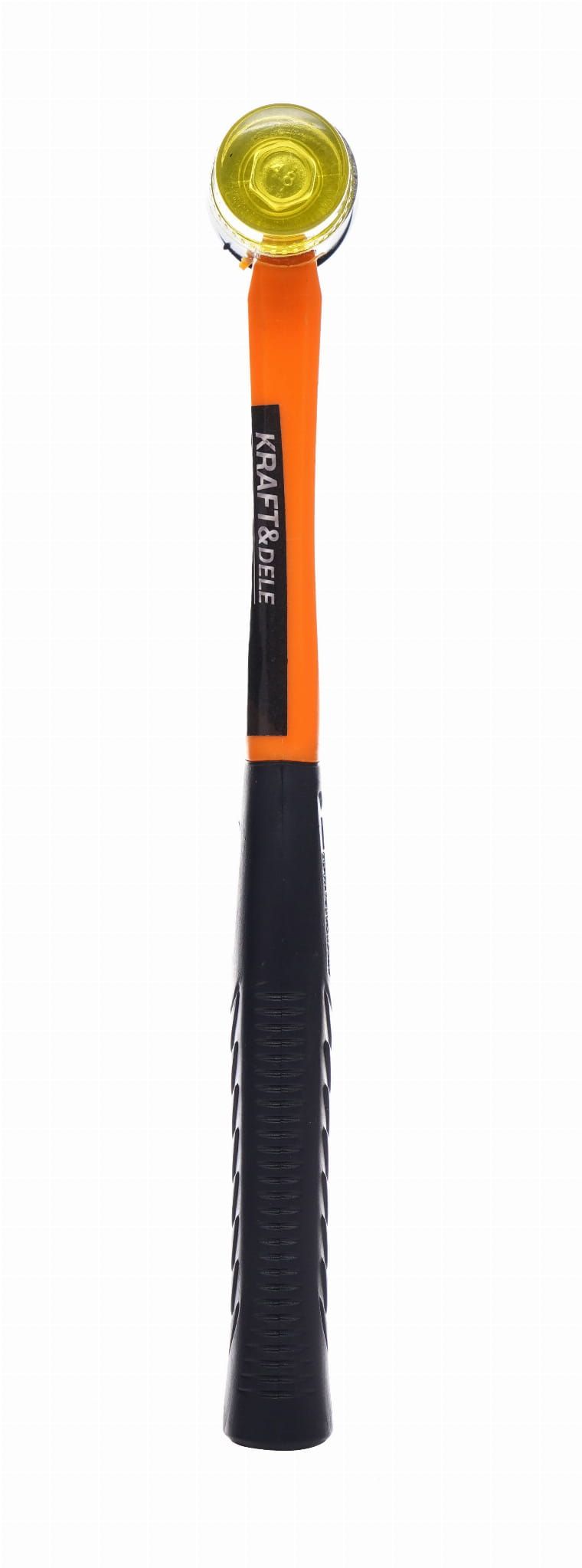 Młotek gumowo-plastikowy z rączką fiberglass KD905