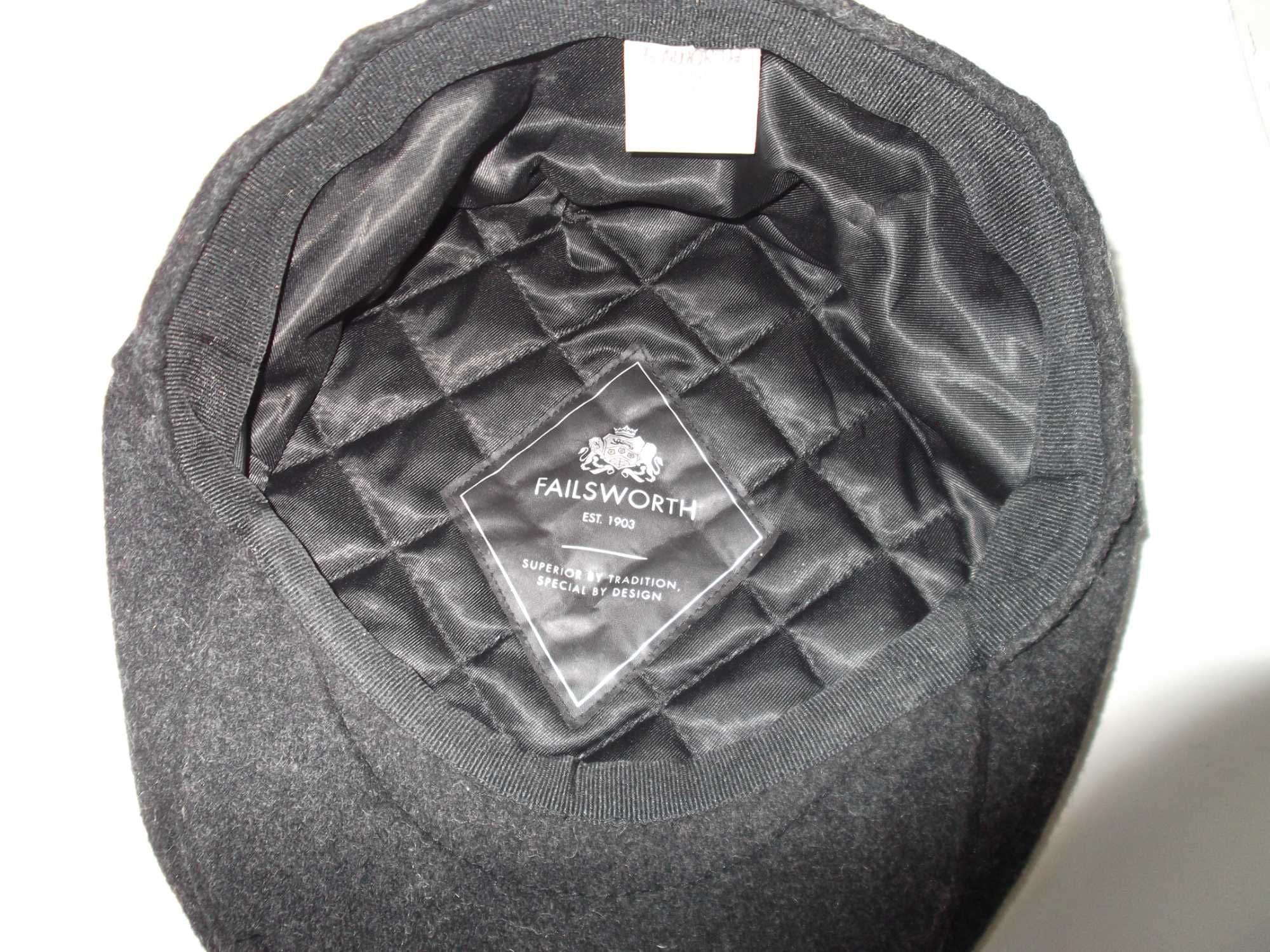 Кепка твидовая 8-клинка King Ice, Failsworth, M&S, 57, 59, 60 см