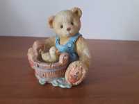 Miś z kolekcji Cherished Teddies 5,5x7cm Robert, Love keeps me afloat,