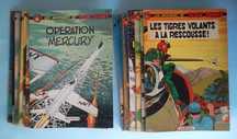 BUCK DANNY - 13 álbuns em língua francesa primeiras edições.
