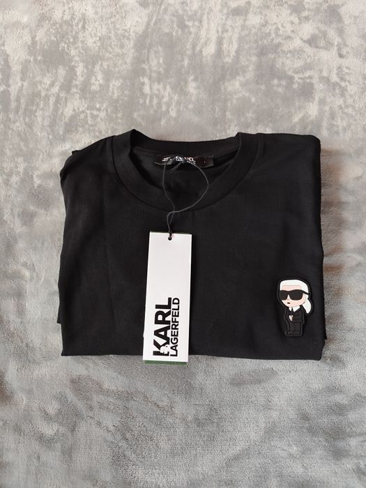 Koszulka męska T-shirt męski Karl Lagerfeld nowy czarny L, XL