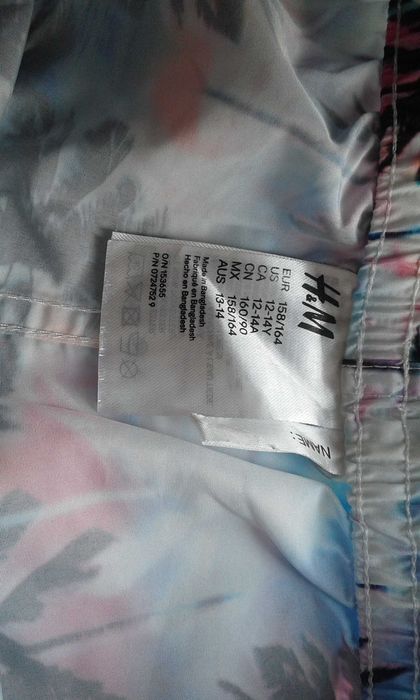 Шорты для дома и пляжа H&M для девочки и мальчика