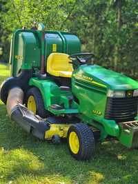 John Deere 355D silnik Diesla, traktorek kosiaraka