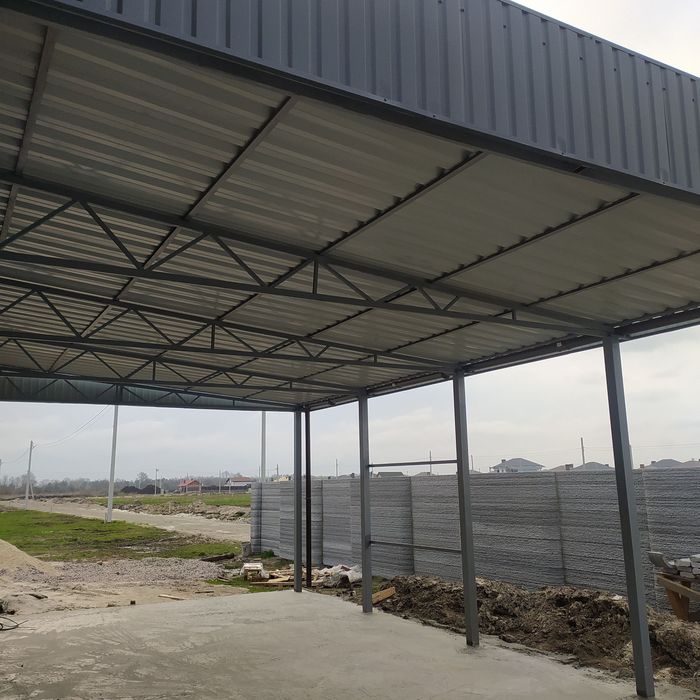 Изготовление и монтаж навесов, Ворота Заборы Паркани | ЛУЧШАЯ ЦЕНА