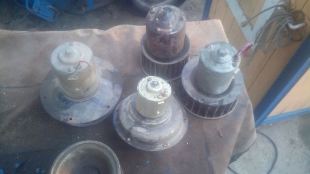 Электромоторы с крыльчаткой на печку, отопитель 12в/40Вт