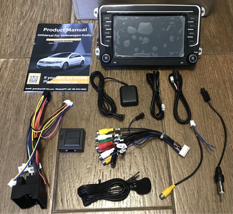 Volkswagen Skoda Android 13 2Gb/32Gb Carplay Gps BT VW SEAT Магнітола