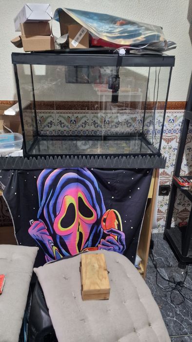 Aquário 80l usado
