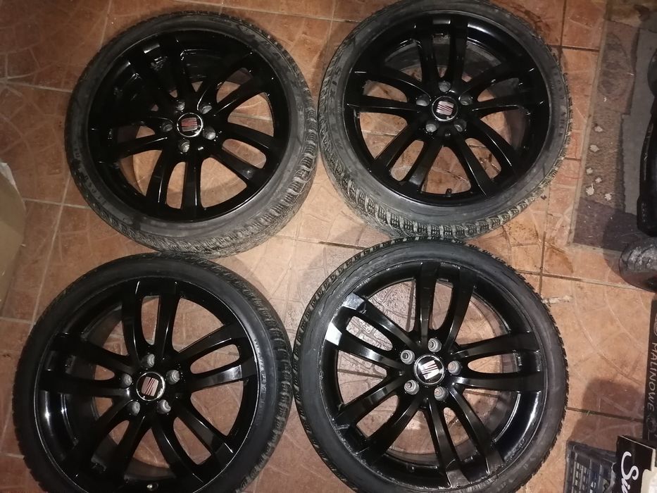 Alufelgi RONAL CZARNE 5X112 18