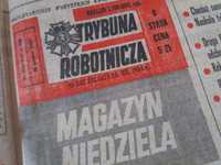26 gazet stare gazety Trybuna Robotnicza  o  ks.J.Popiełuszki PRL