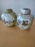 Conjunto de potes chineses.