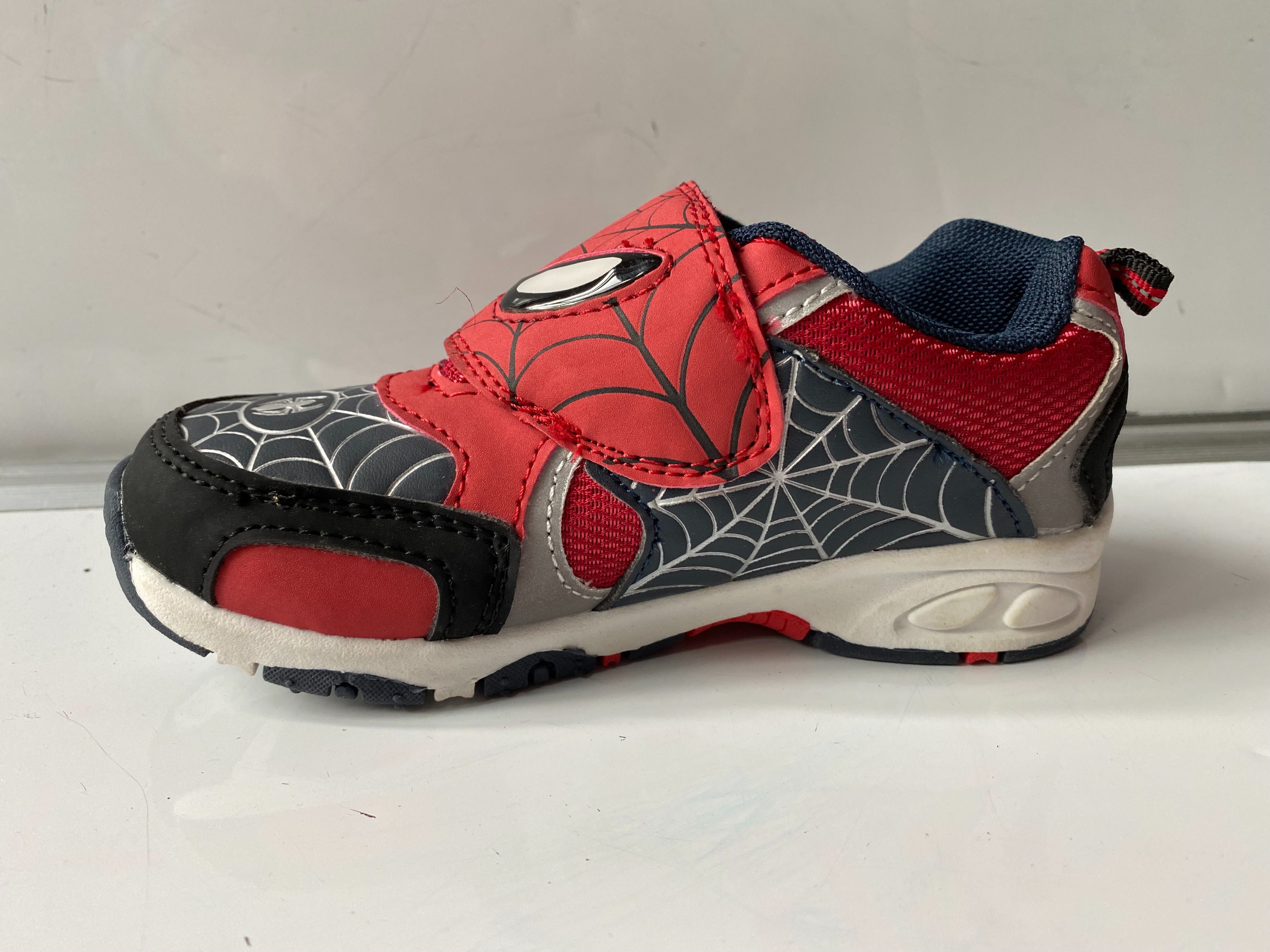 Spidermen, Spaidi buty świecące, Led, migające  NOWE rozmiar 27