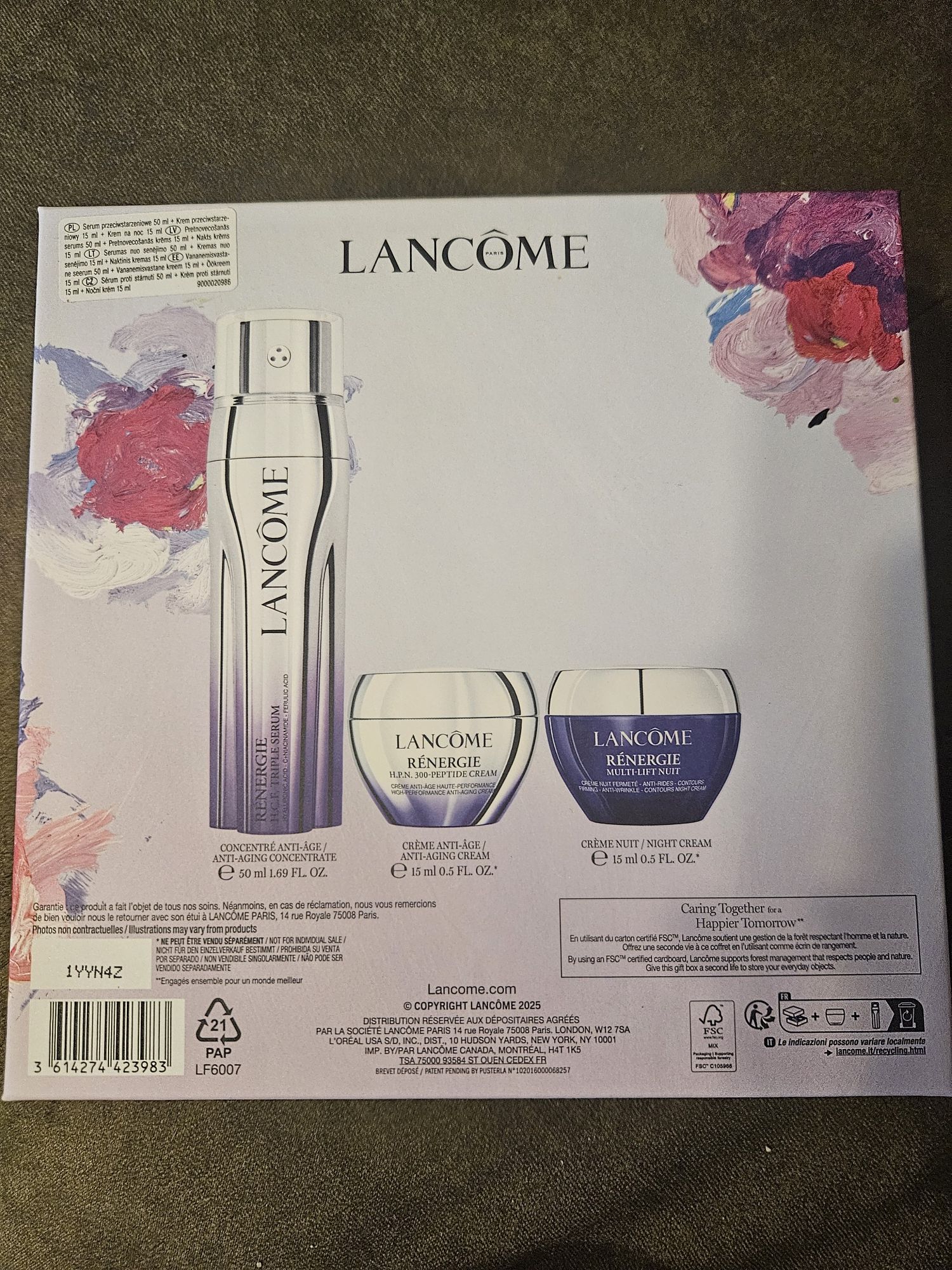 Zestaw Lancome Renergie H.C.F Triple Serum