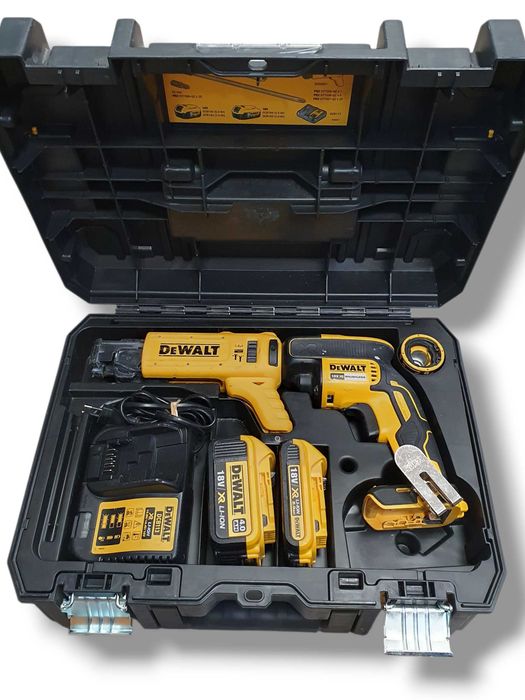 Wkrętarka do płyt DeWalt DCF620 + DCF6201+ 2x akumulator + Ładowarka