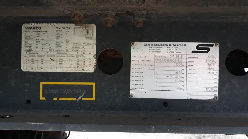 Продам полуприцеп сдвижной пол, щеповоз, рухома підлога.