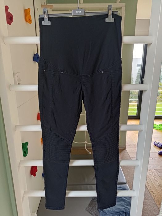 Spodnie ciążowe  czarne r 44 h&m