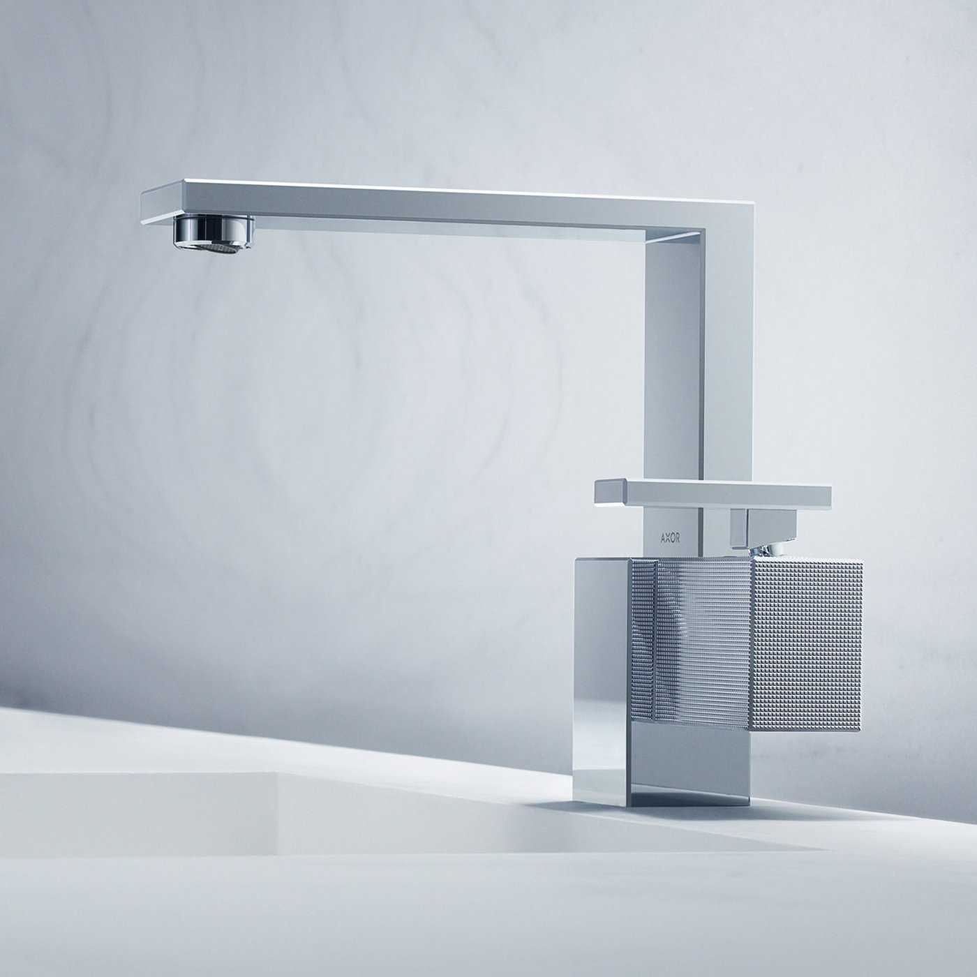 Змішувач Axor Edge 190 Ddiamond Cut Chrome 46021000