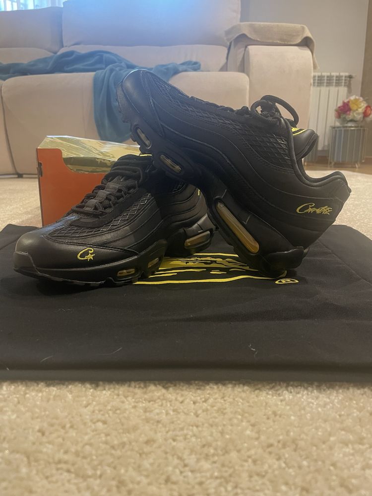 nike air max 95 corteiz honey black
