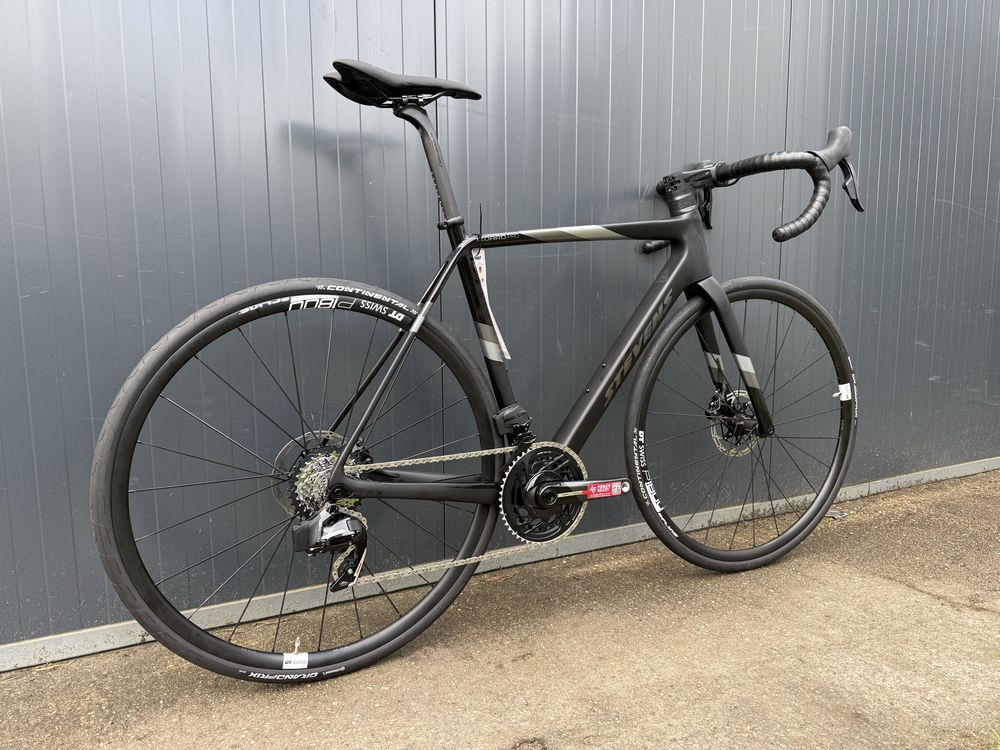 Rower szosowy Stevens Road Izoard Pro Disc Poznań, AXS, Black