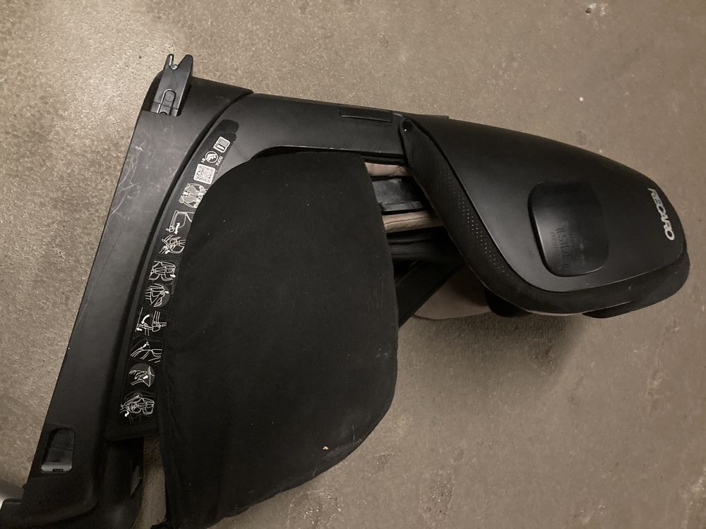 Fotelik Recaro Optiafix Ruby Isofix 9-18kg Pasy Zagłówek OchronaBoczna