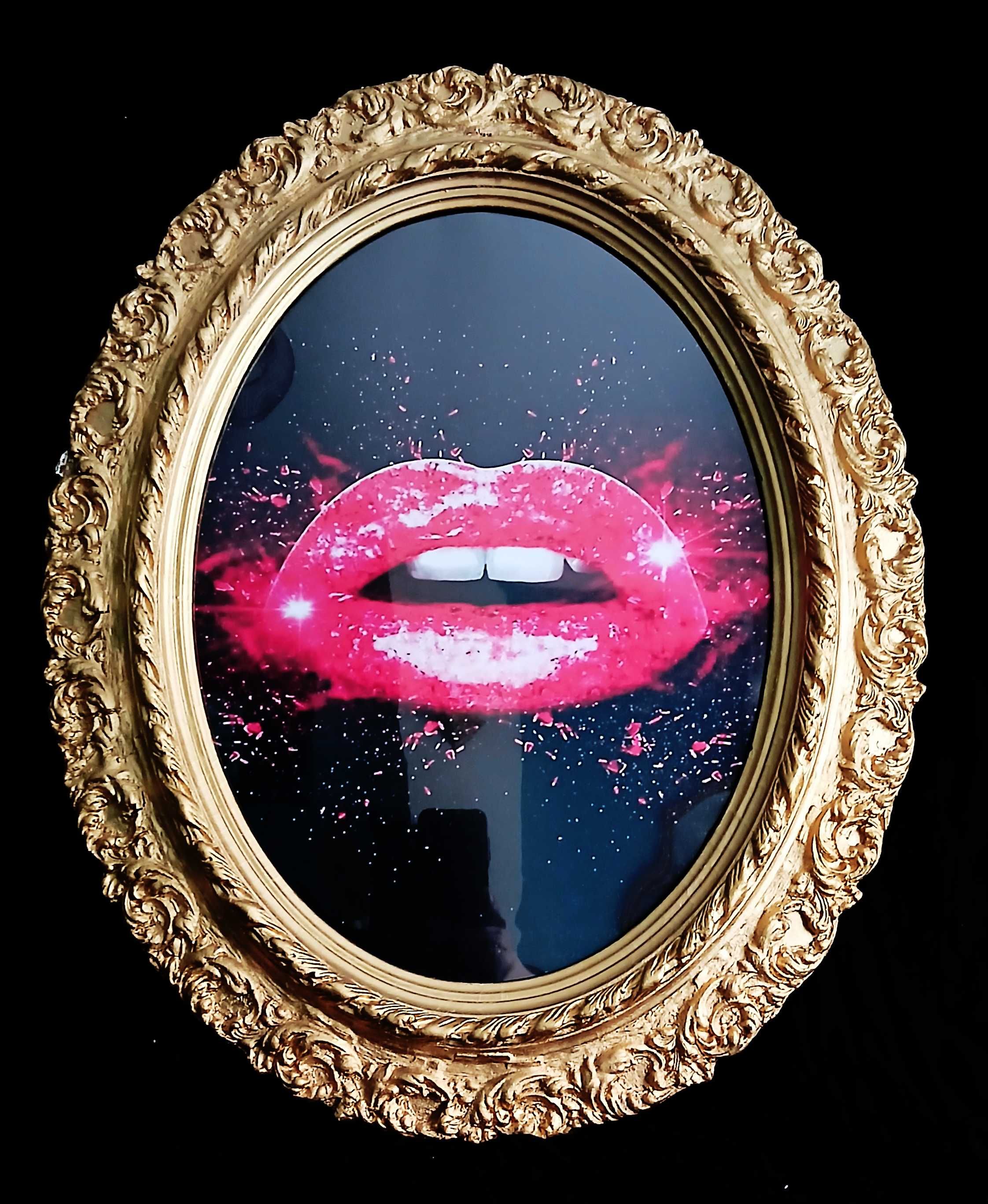 Moldura Sexy Lips.